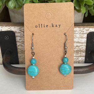 Turquoise Dangle Earrings